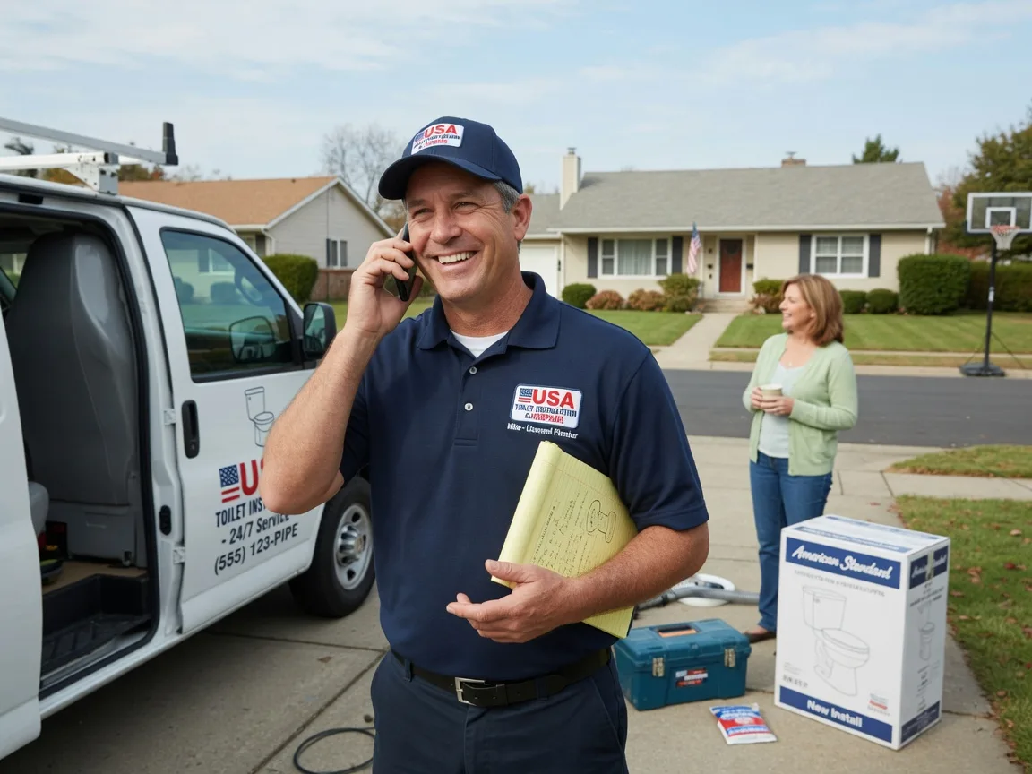 Toilet Installation New Goshen, IN FAQs
